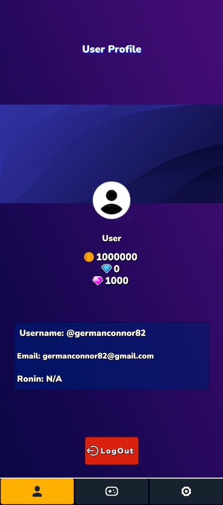 User Profile & Wallet Balance