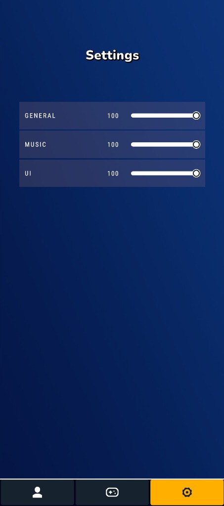 Audio & Application Settings
